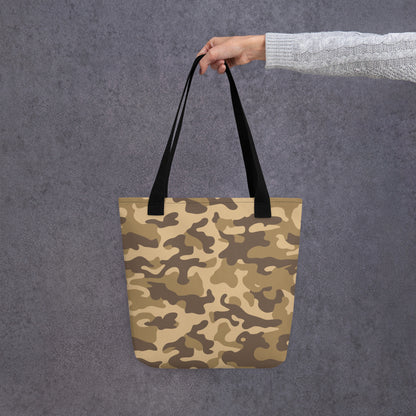 Camo Tote Bag | Khaki Camouflage