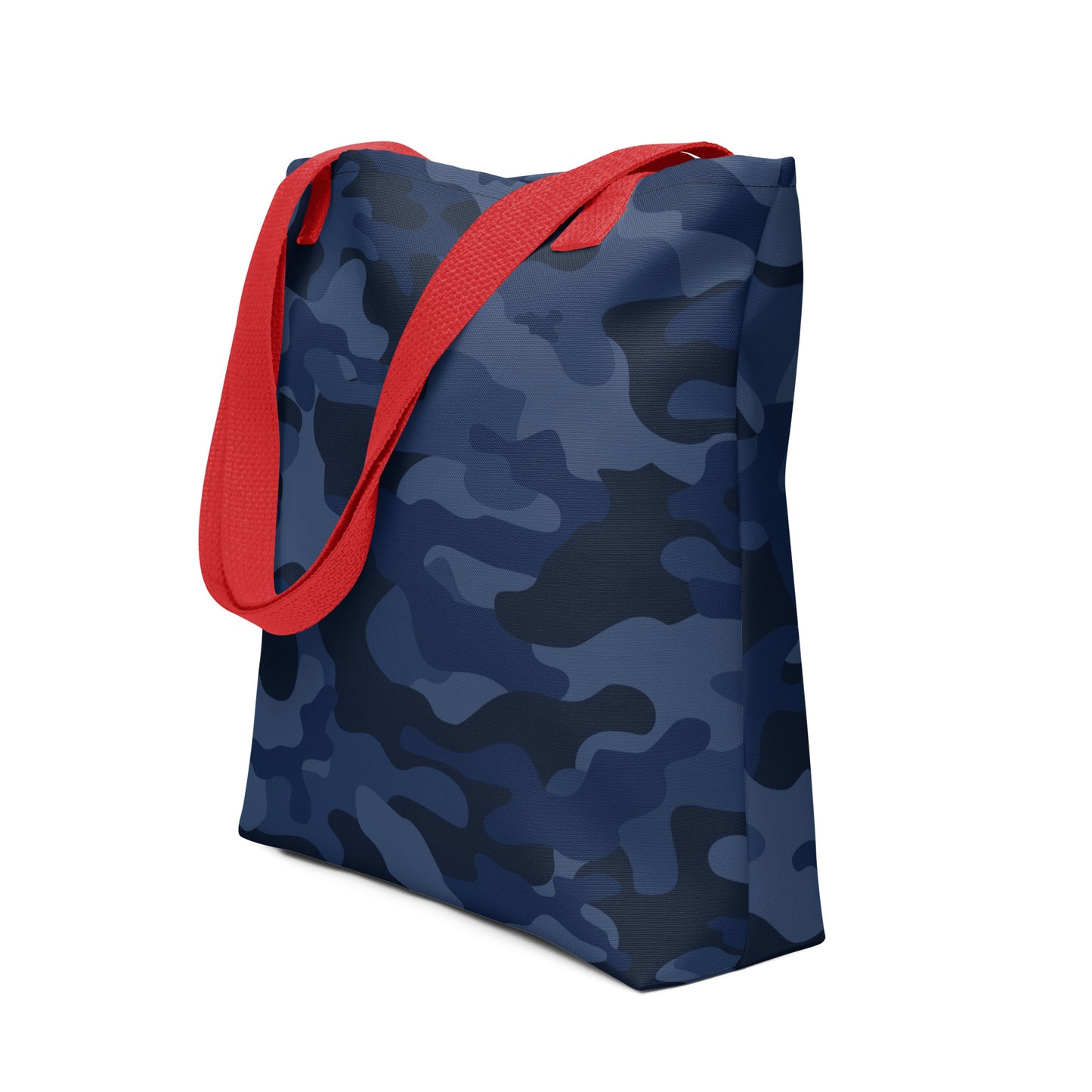 Camo Tote Bag | Deep Blue Camouflage