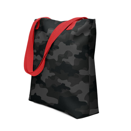 Camo Tote Bag | Black Camouflage