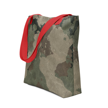 Camo Tote Bag | Dirty Old Brown Camouflage