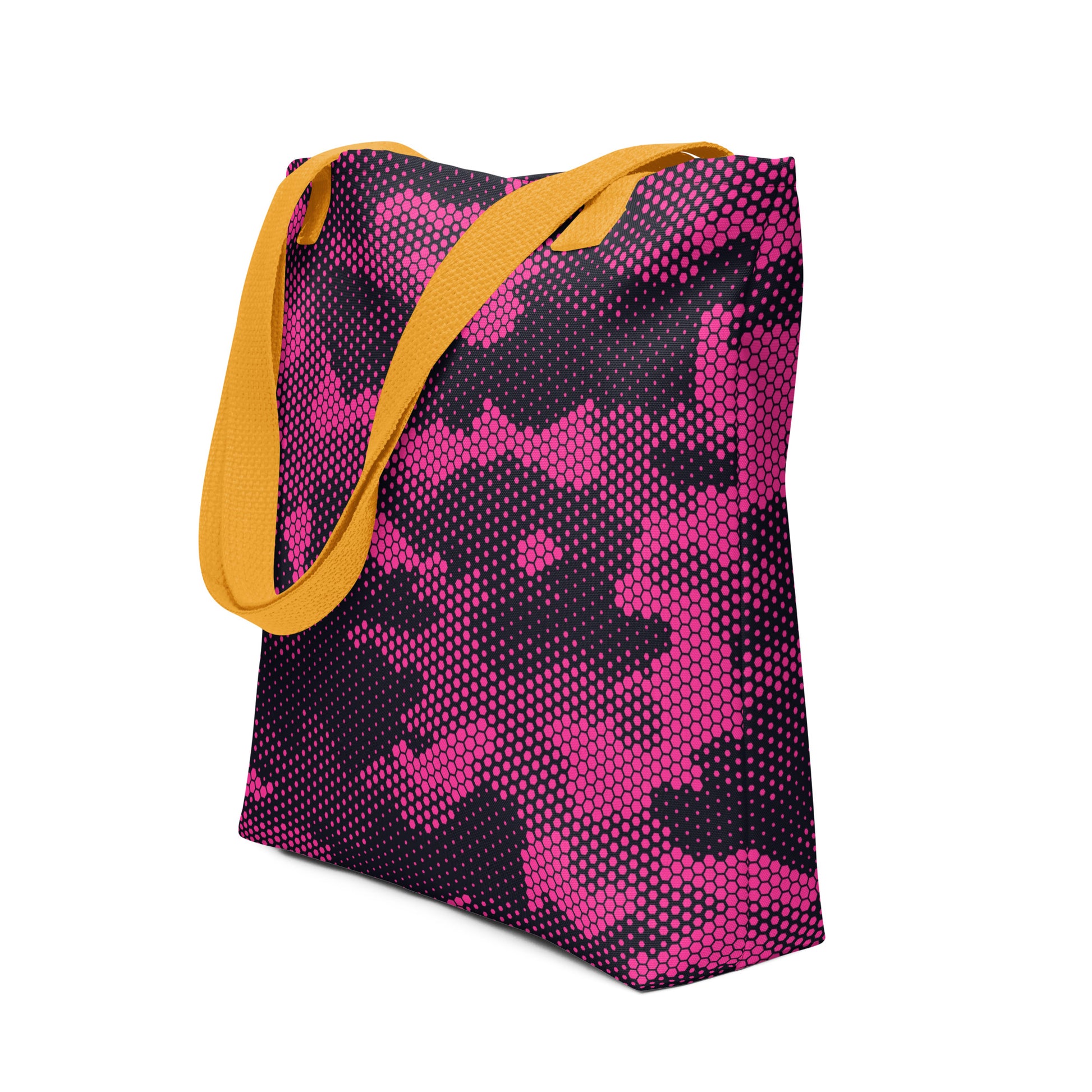 Camo Tote Bag | Pink Digital Camouflage