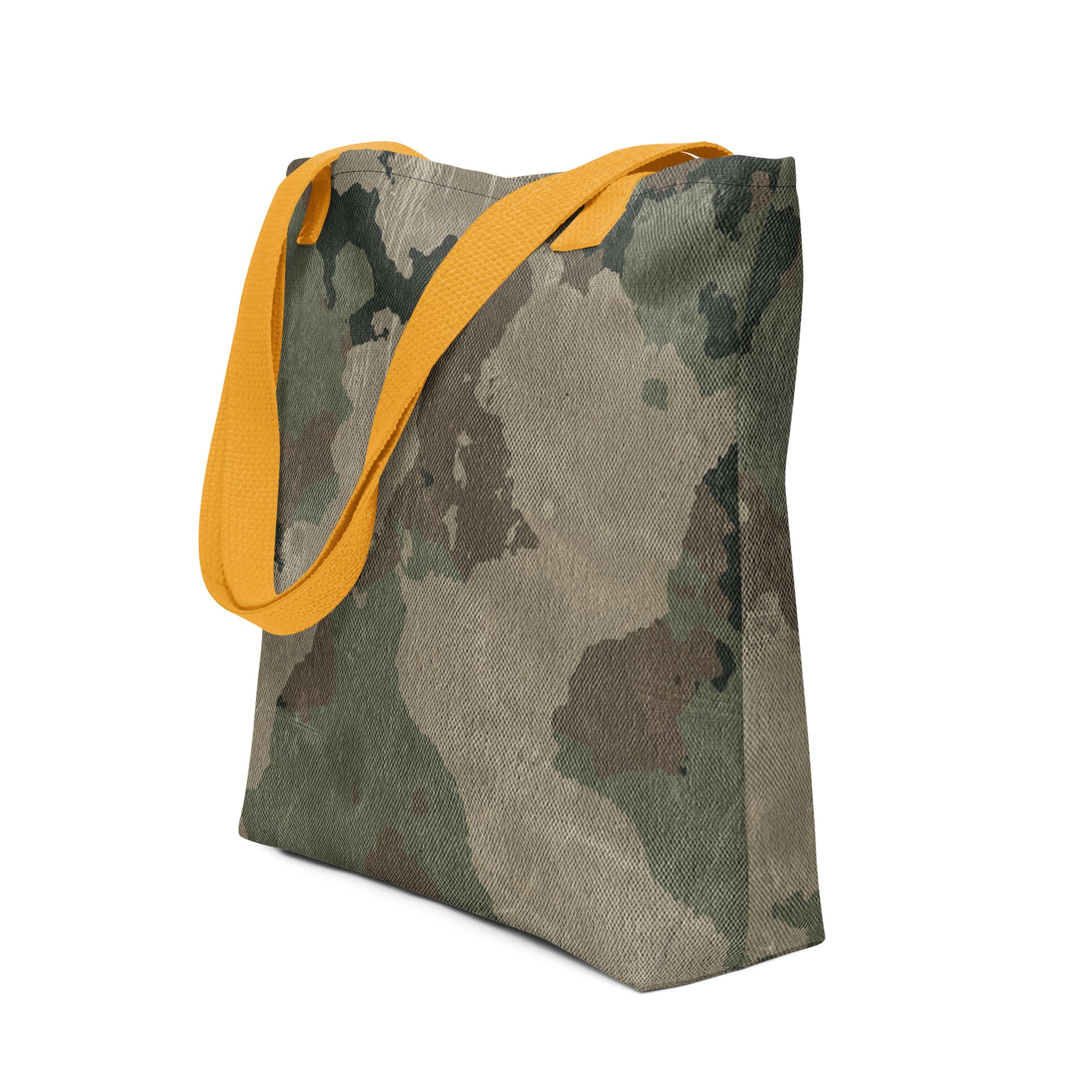 Camo Tote Bag | Dirty Old Brown Camouflage