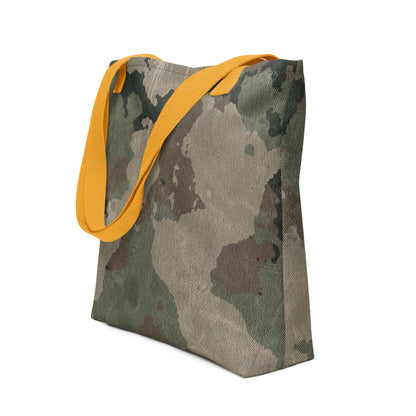 Camo Tote Bag | Dirty Old Brown Camouflage