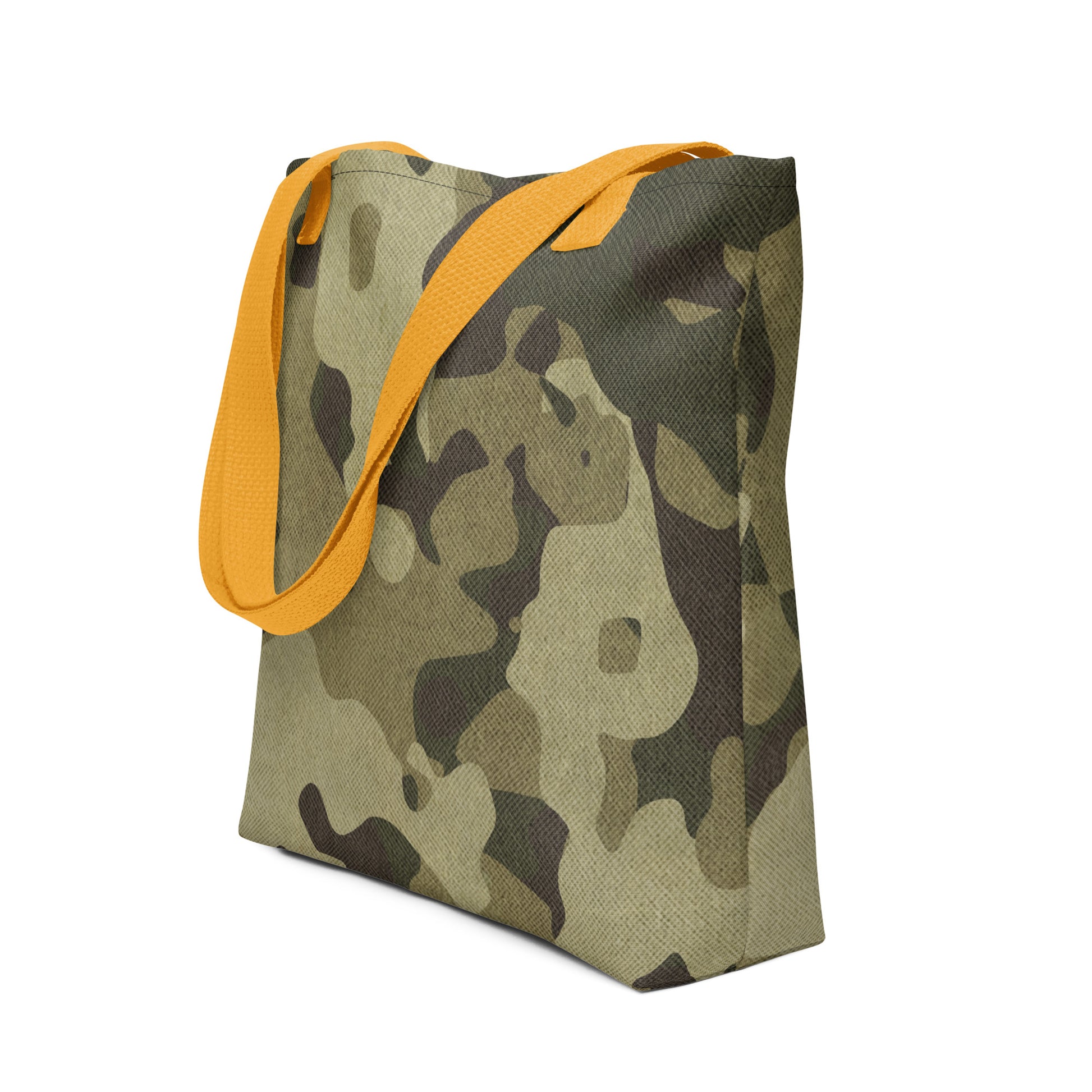 Camo Tote Bag | Green Fabric Camouflage