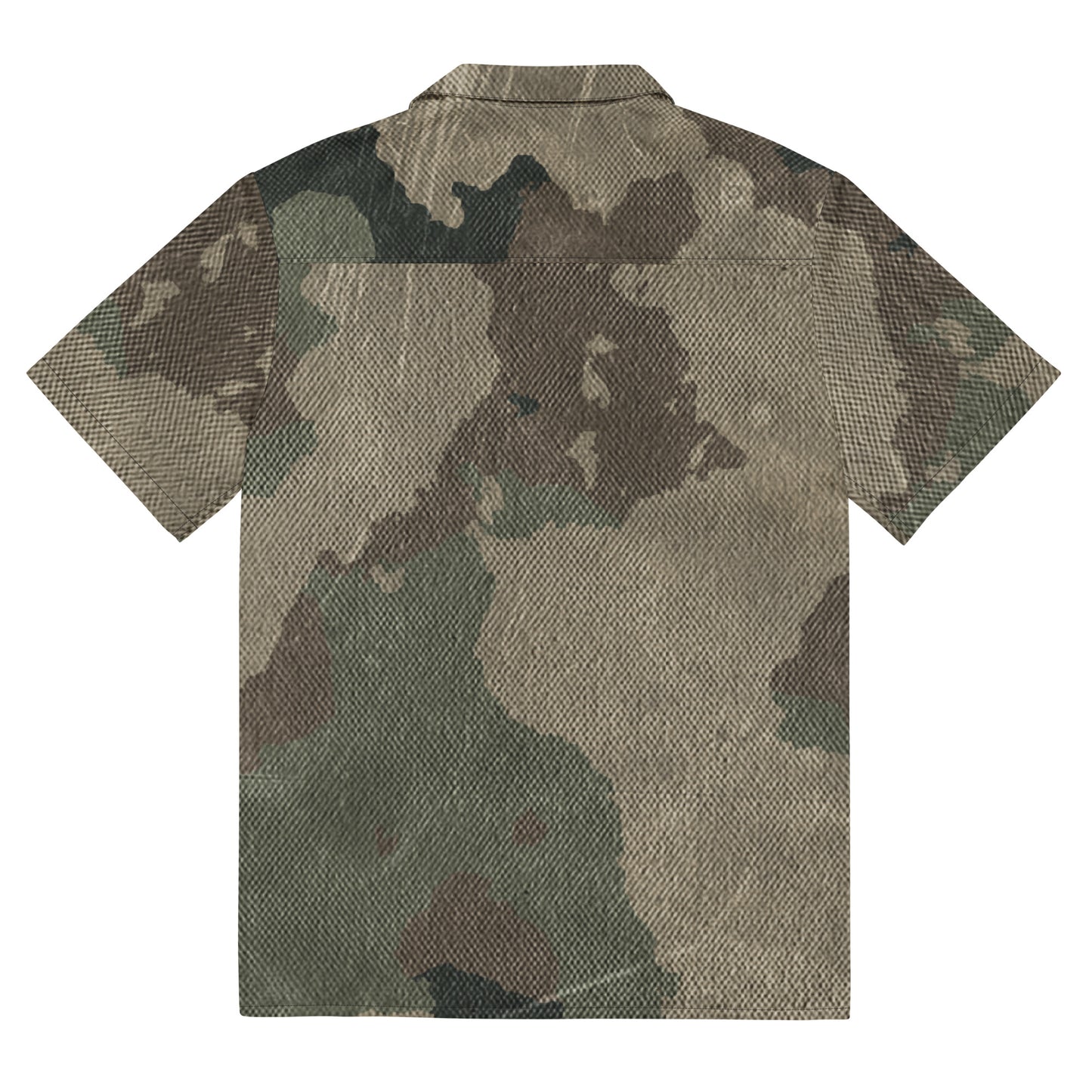 Camo Button Up Shirt | Dirty Old Brown Camouflage