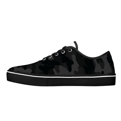 Camo Skate Shoes | Black Camouflage