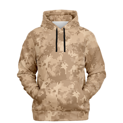 Brown Camo Hoodie | Pixel Digital Camouflage