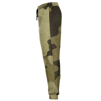 Camo Joggers | Unisex | Green Fabric Camouflage