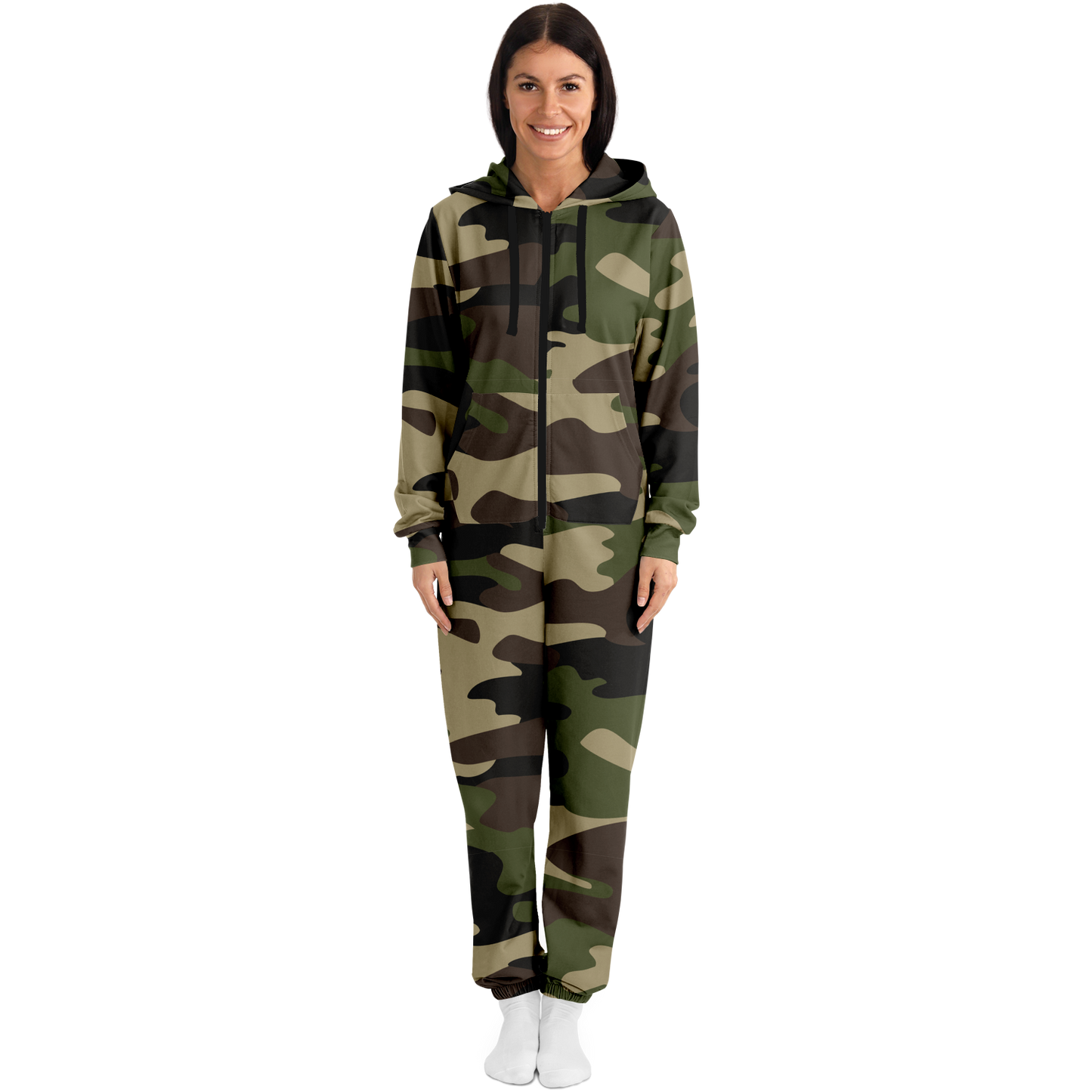 Camo Onesie | Classic Green Camouflage