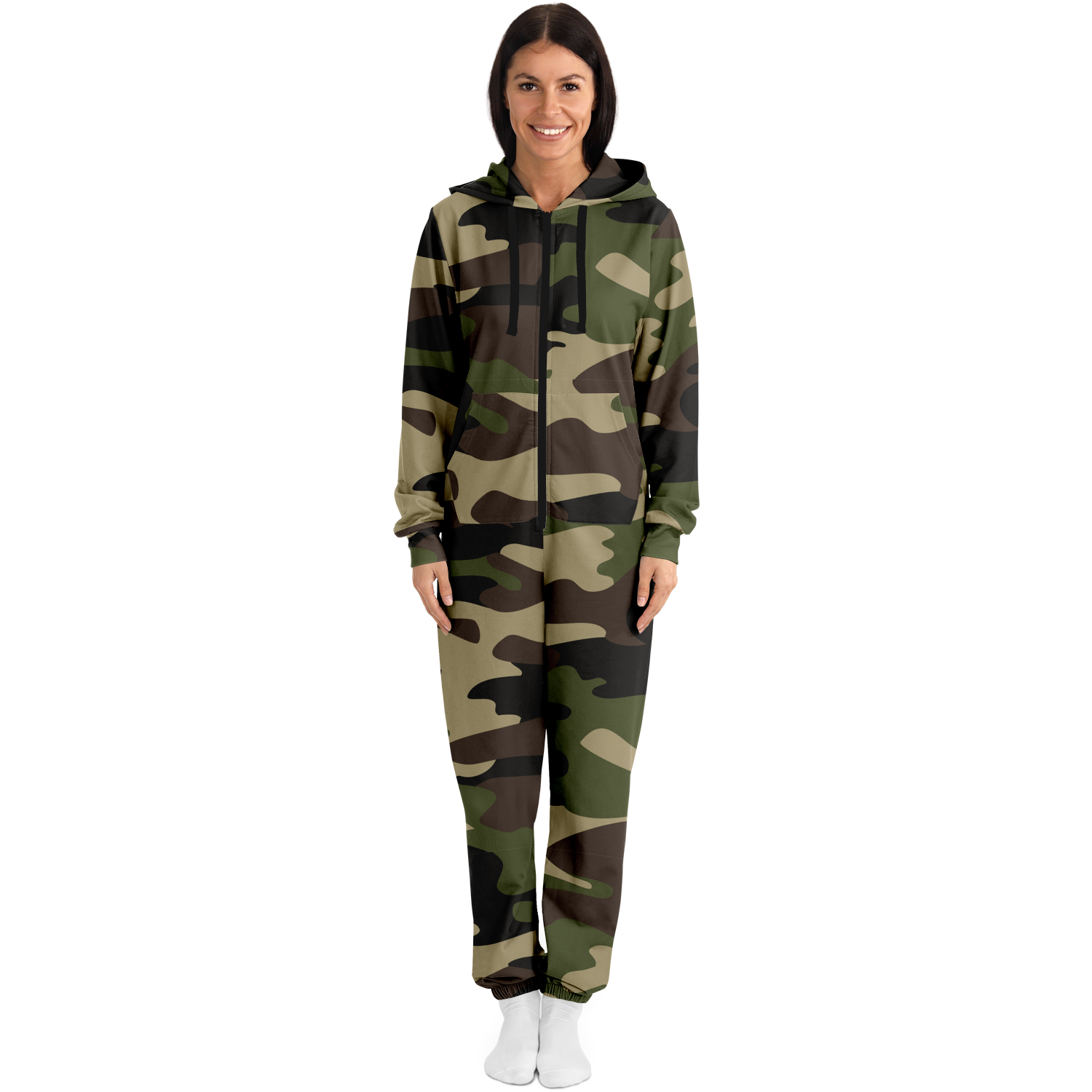 Camo Onesie | Classic Green Camouflage