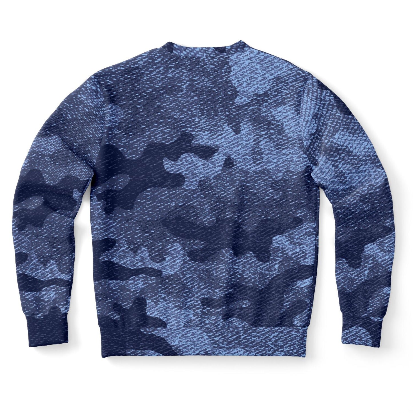 Camo Sweatshirt | Unisex | Denim Blue