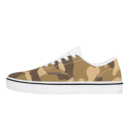 Camo Skate Shoes | Khaki Camouflage