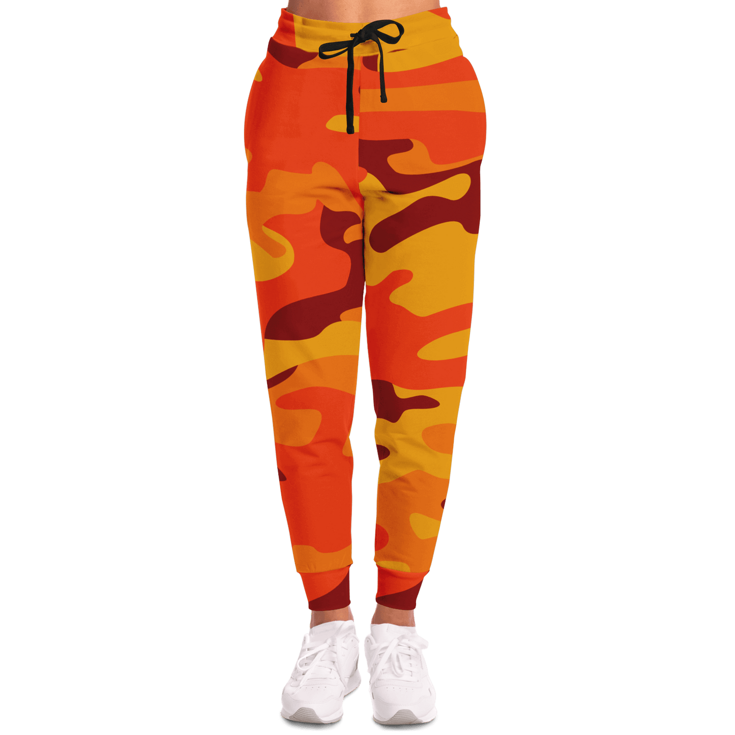 Camo Sweatpants | Unisex | Orange & Red