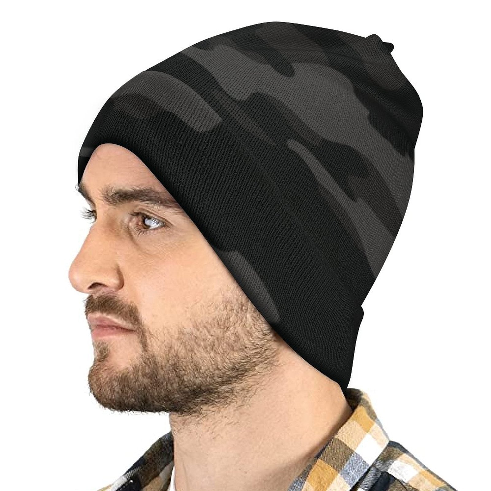 Camo Beanie | Black Camouflage