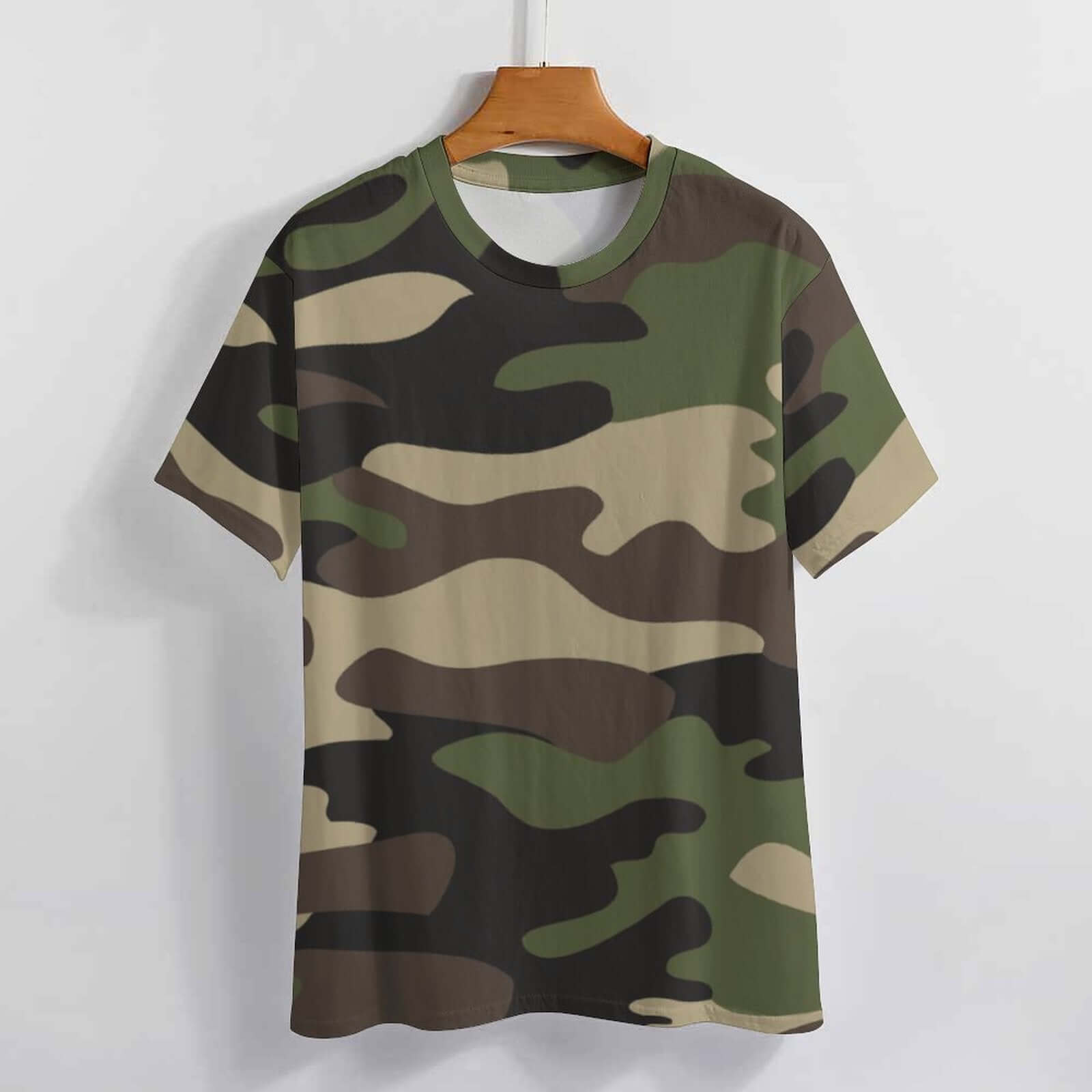 Camo Shirt | Classic Green Camouflage T