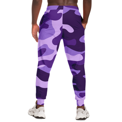 Camo Joggers | Unisex | Purple. Blue & Mauve