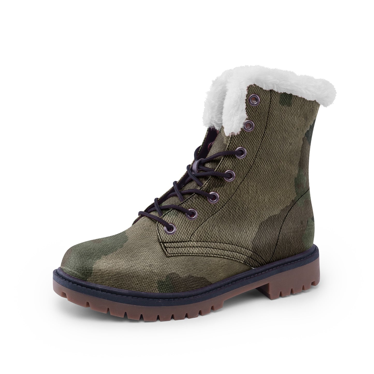 Snow Camo Boots | Dirty Brown Camouflage