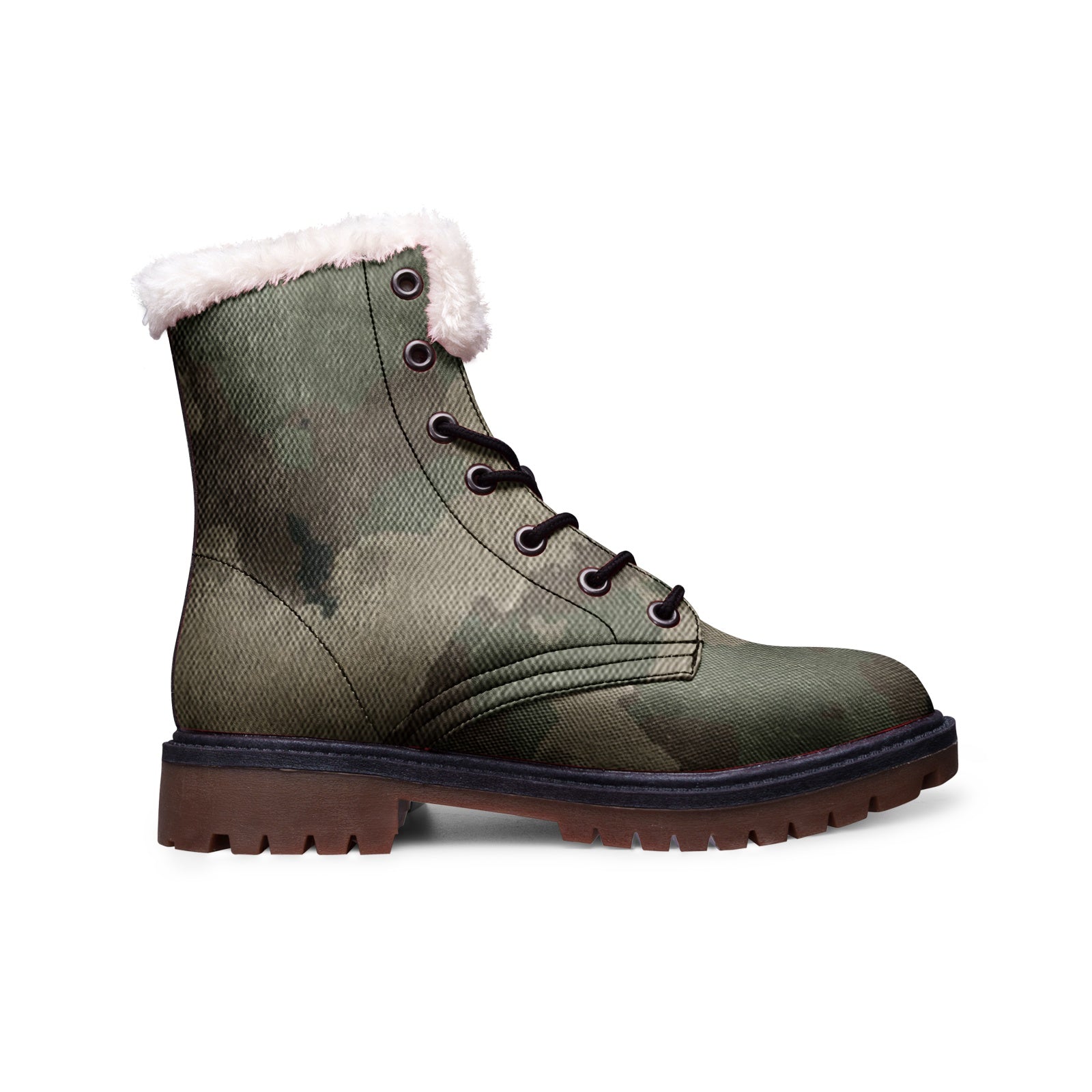 Snow Camo Boots | Dirty Brown Camouflage