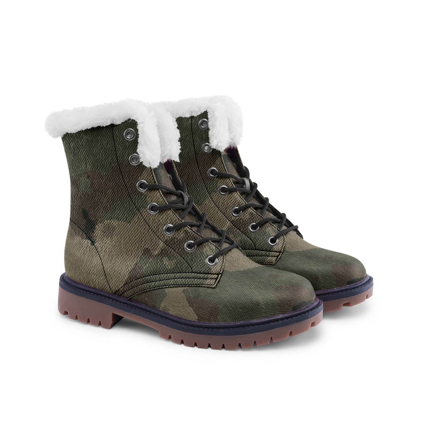 Snow Camo Boots | Dirty Brown Camouflage