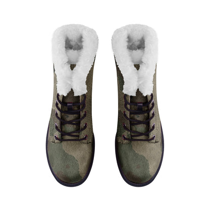 Snow Camo Boots | Dirty Brown Camouflage