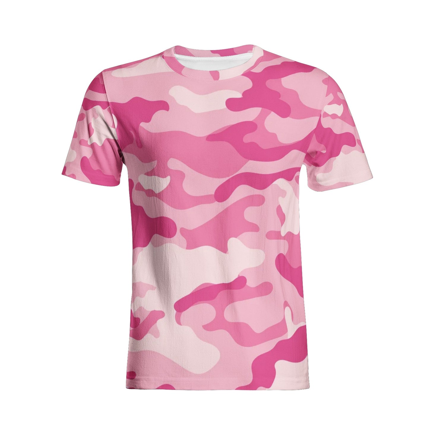 Camo T-shirt | Cotton | Unisex | Lavender Pink Camouflage