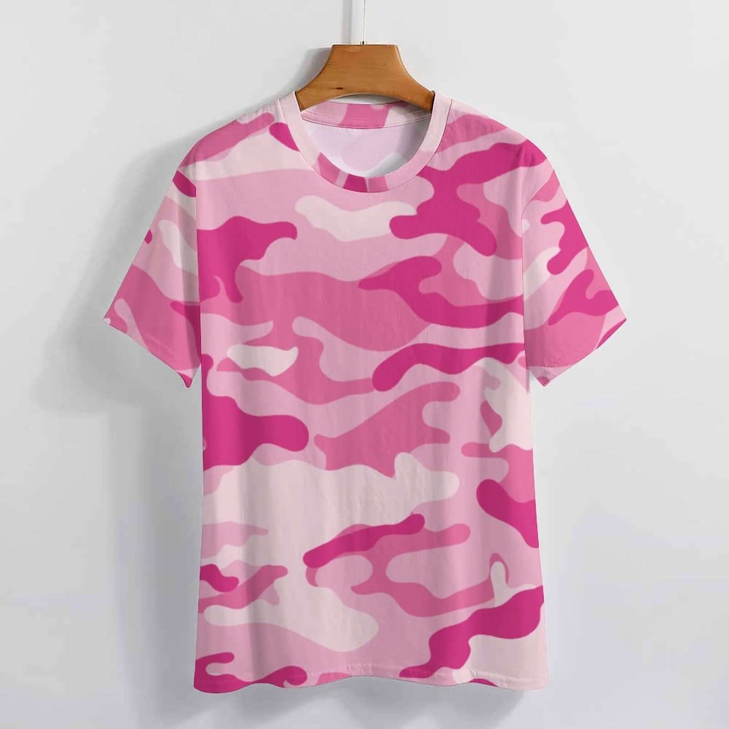 Camo Shirt | Lavender Pink Camouflage T