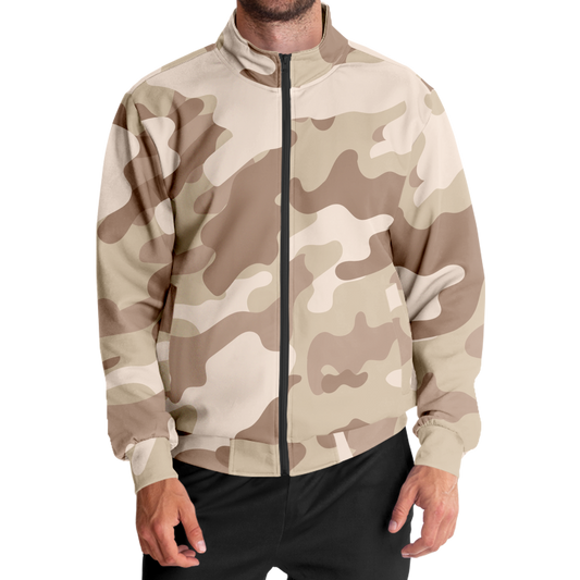 Camo Track Jacket | Brown Desert Camouflage