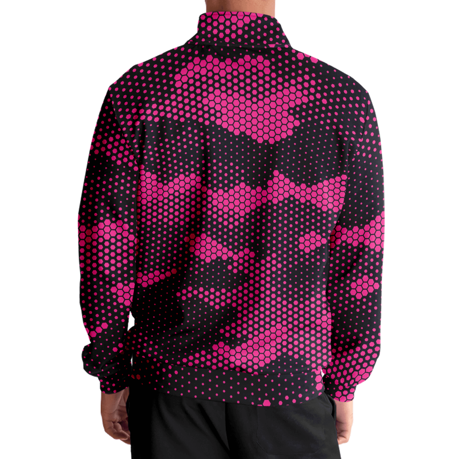 Camo Track Jacket | Pink Digital Camouflage