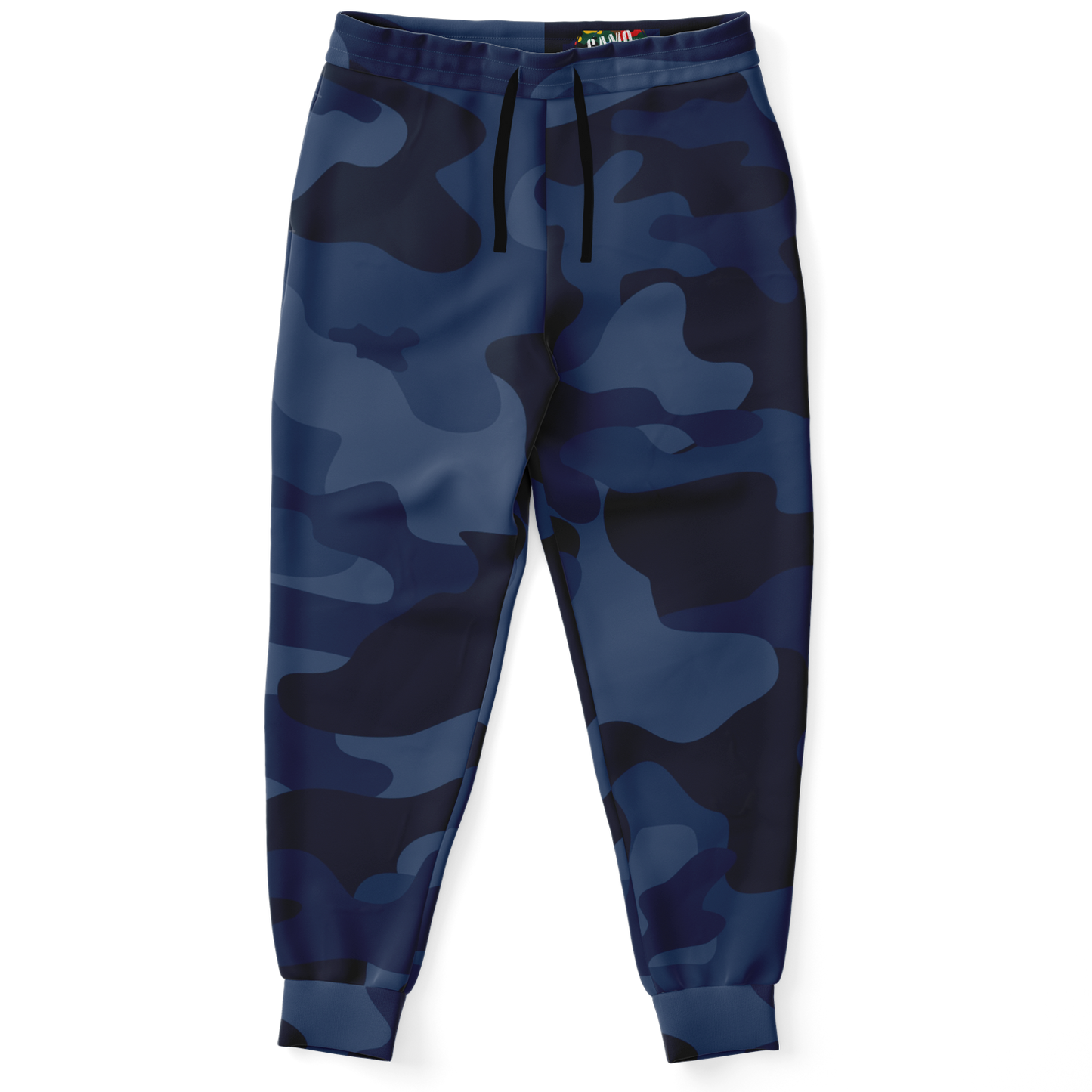 Camo Joggers | Unisex | Deep Blue