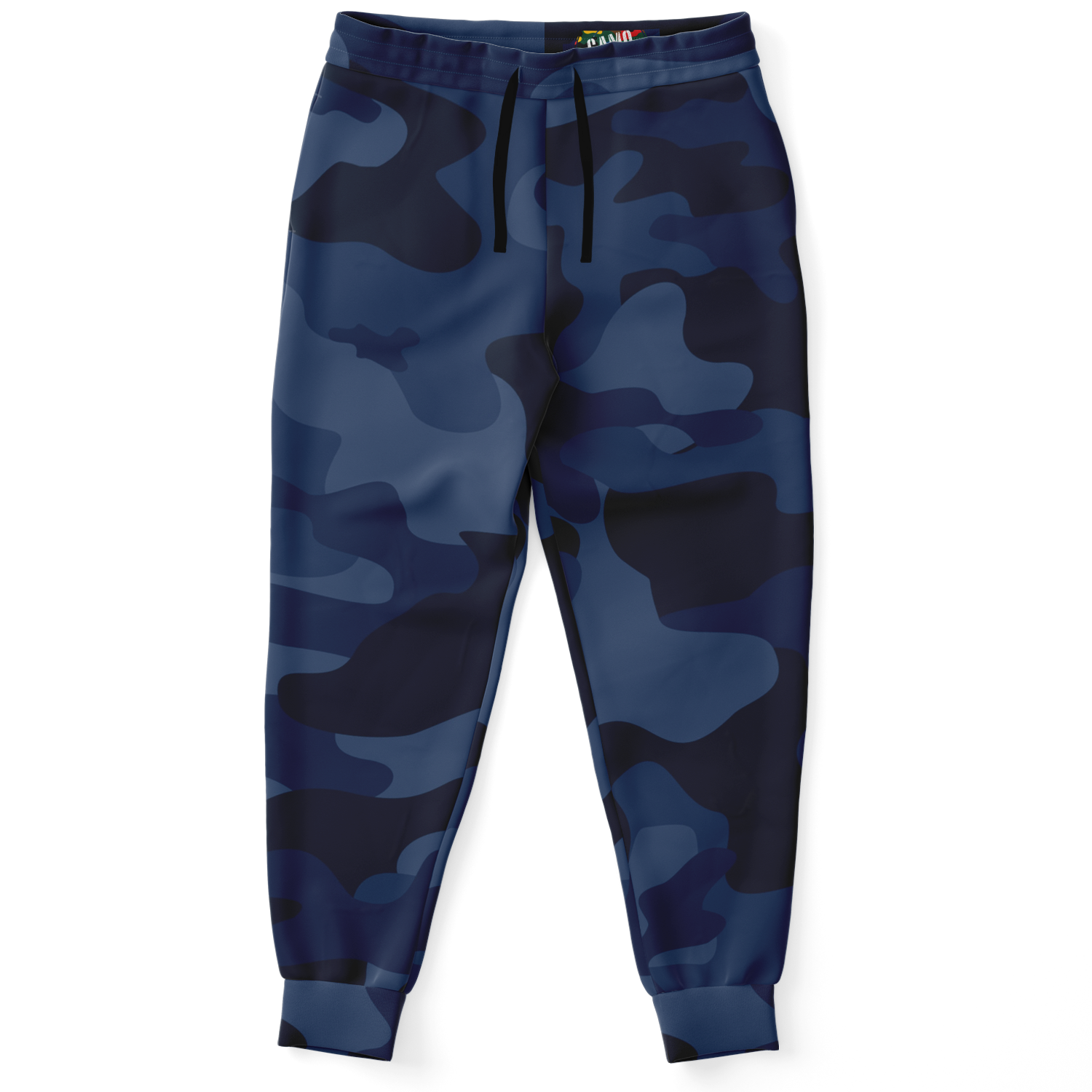 Camo Joggers | Unisex | Deep Blue