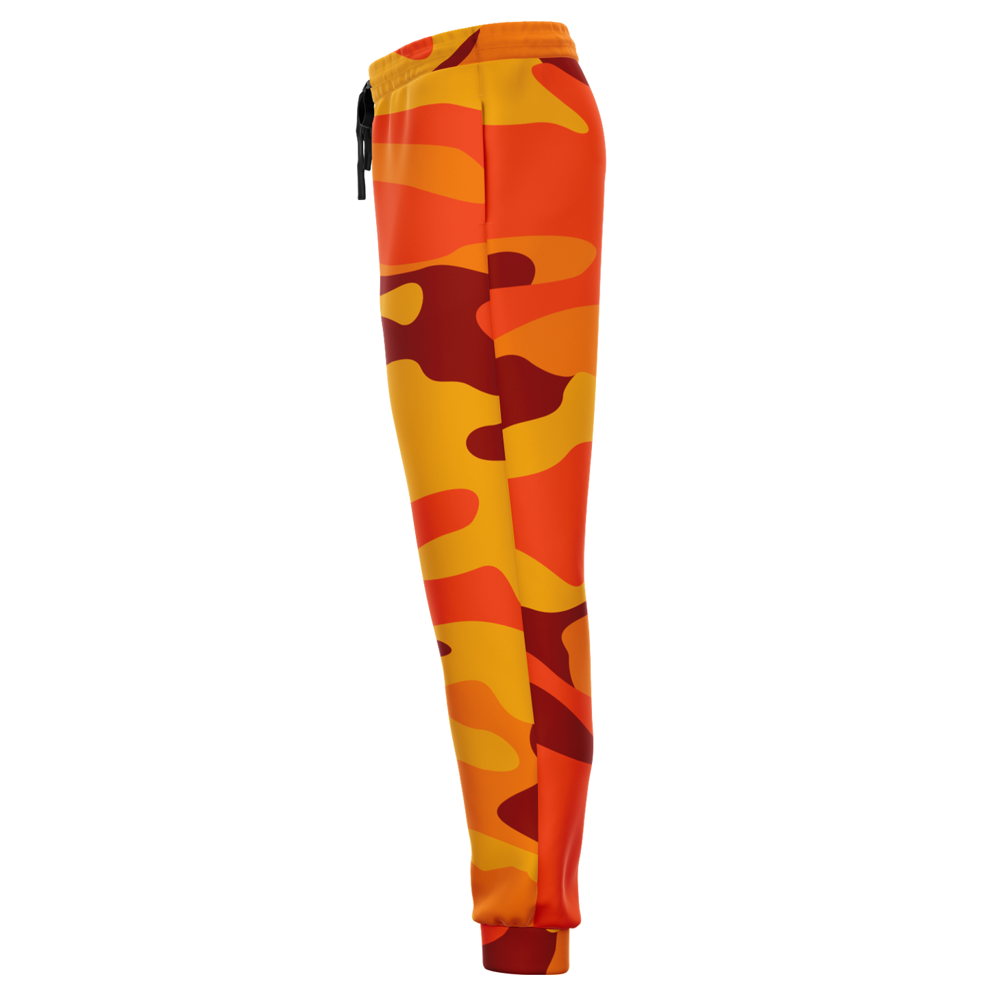 Camo Sweatpants | Unisex | Orange & Red