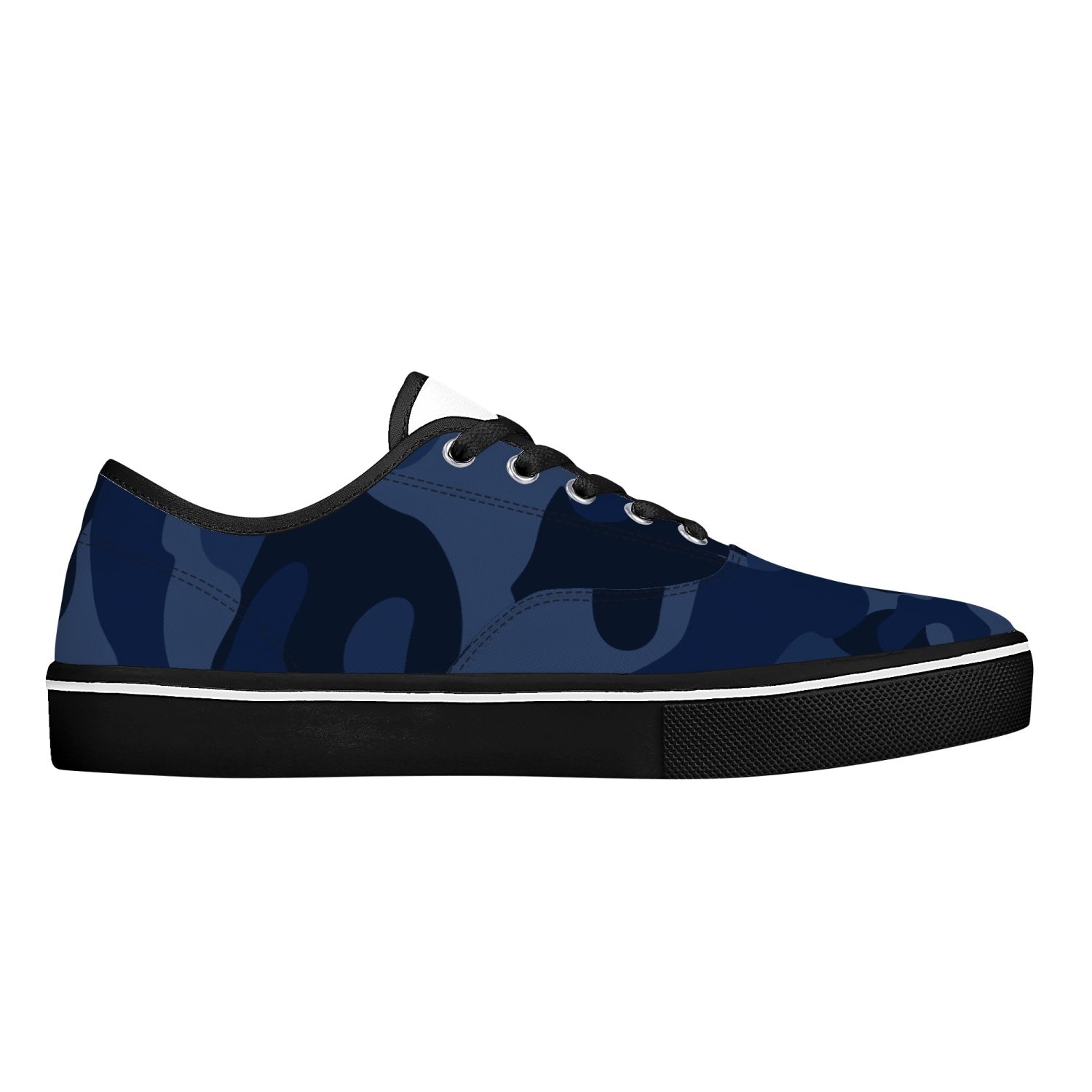 Camo Skate Shoes | Deep Blue Camouflage