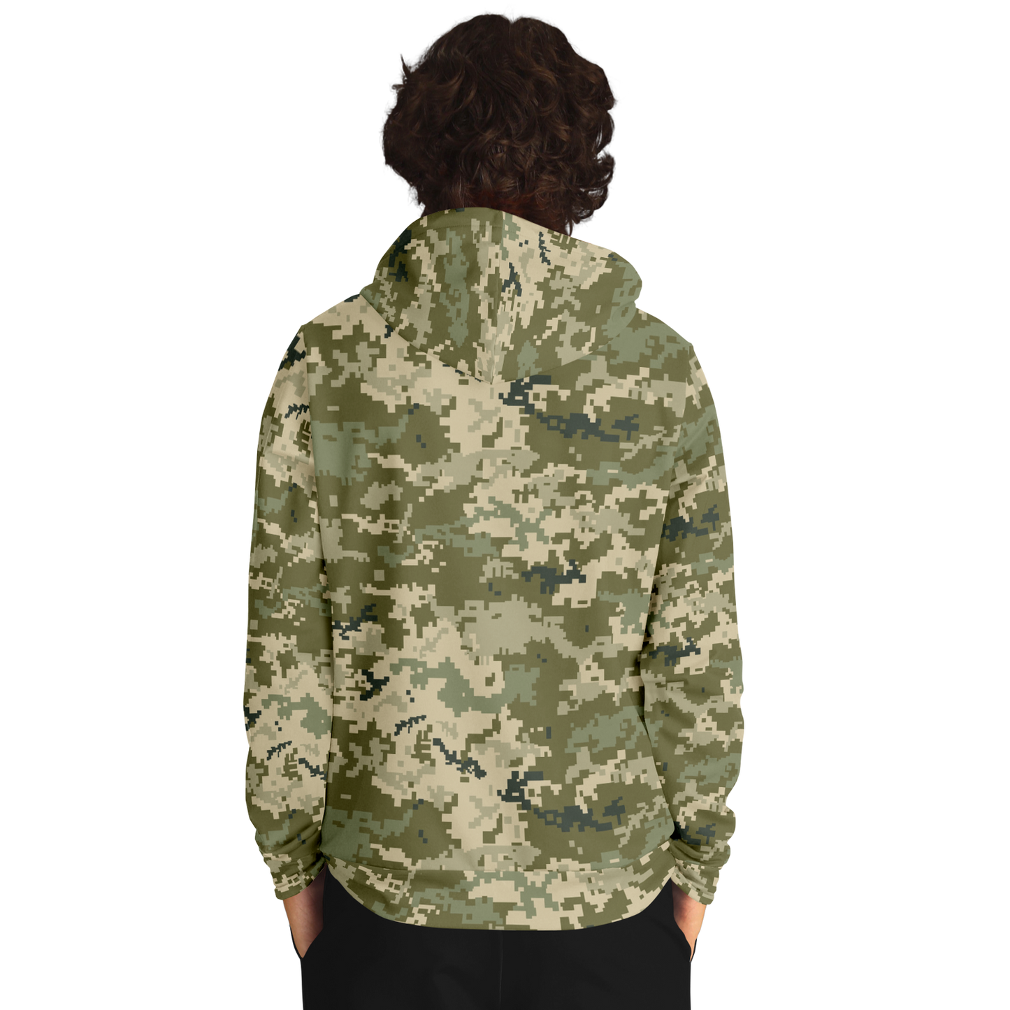 Ukraine Camo Hoodie | Green Military Camouflage