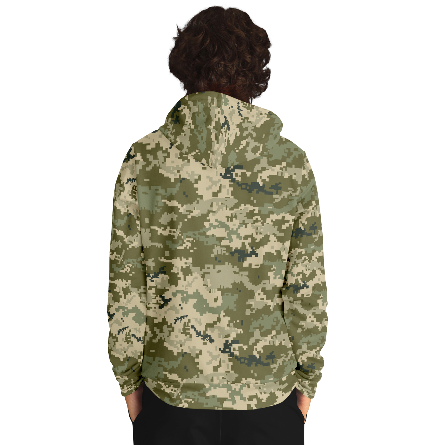 Ukraine Camo Hoodie | Green Military Camouflage