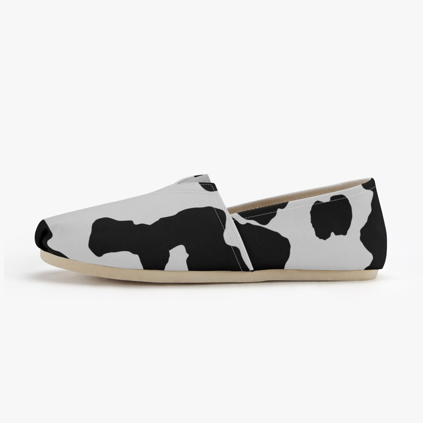 Camo Toms | Black & White Canvas Shoes