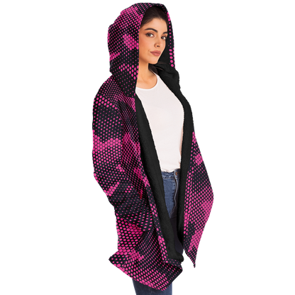 Camo Cloak | Digital Pink Camouflage | Microfleece