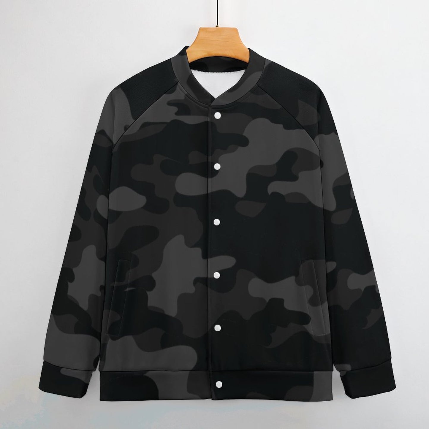 Men's Camo Jacket | Black Camouflage