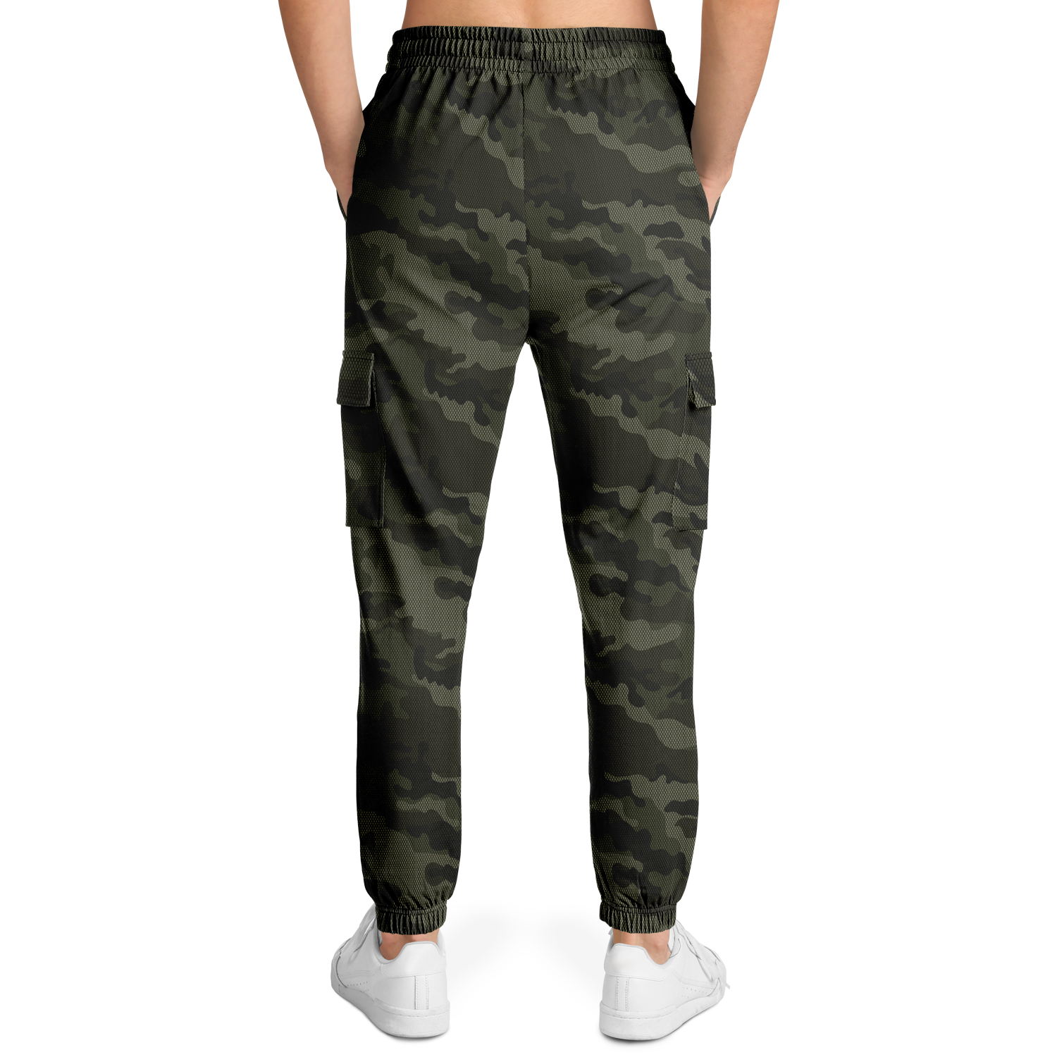 Military Green Camo Cargo Pants | Unisex