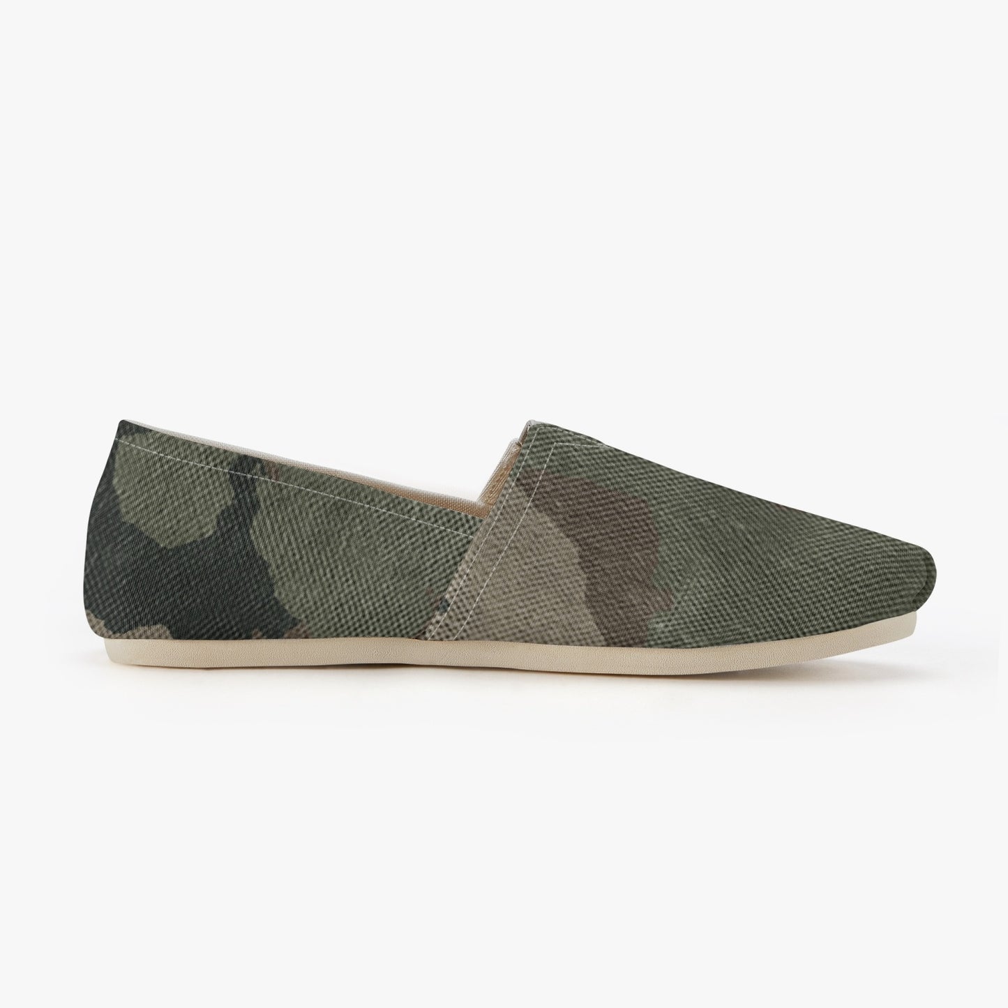 Camo Toms | Dirty Brown Camouflage Canvas Shoes