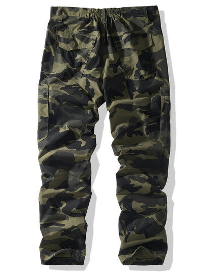 Men's Tactical Camouflage Overalls with Multi-Pockets