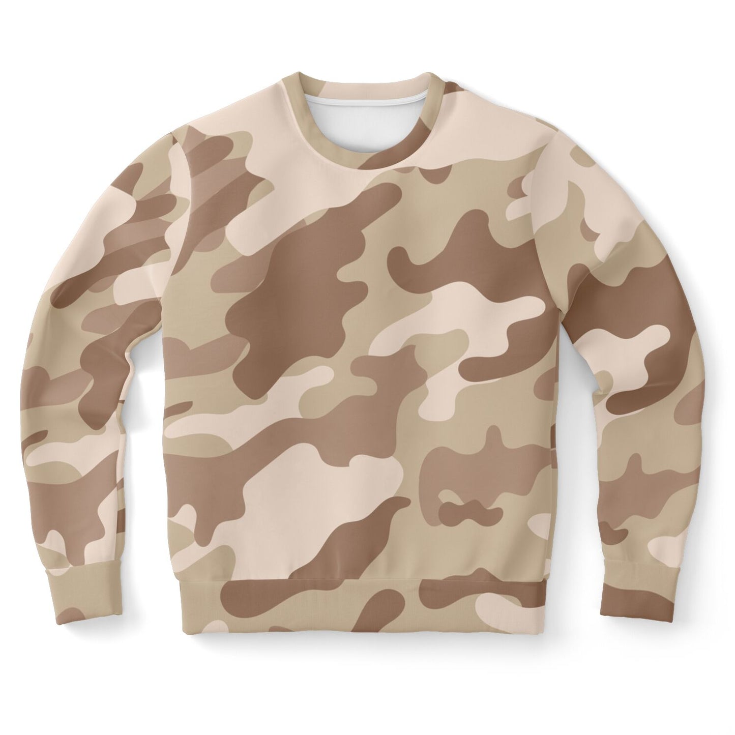 Camo Sweatshirt | Unisex | Brown Desert