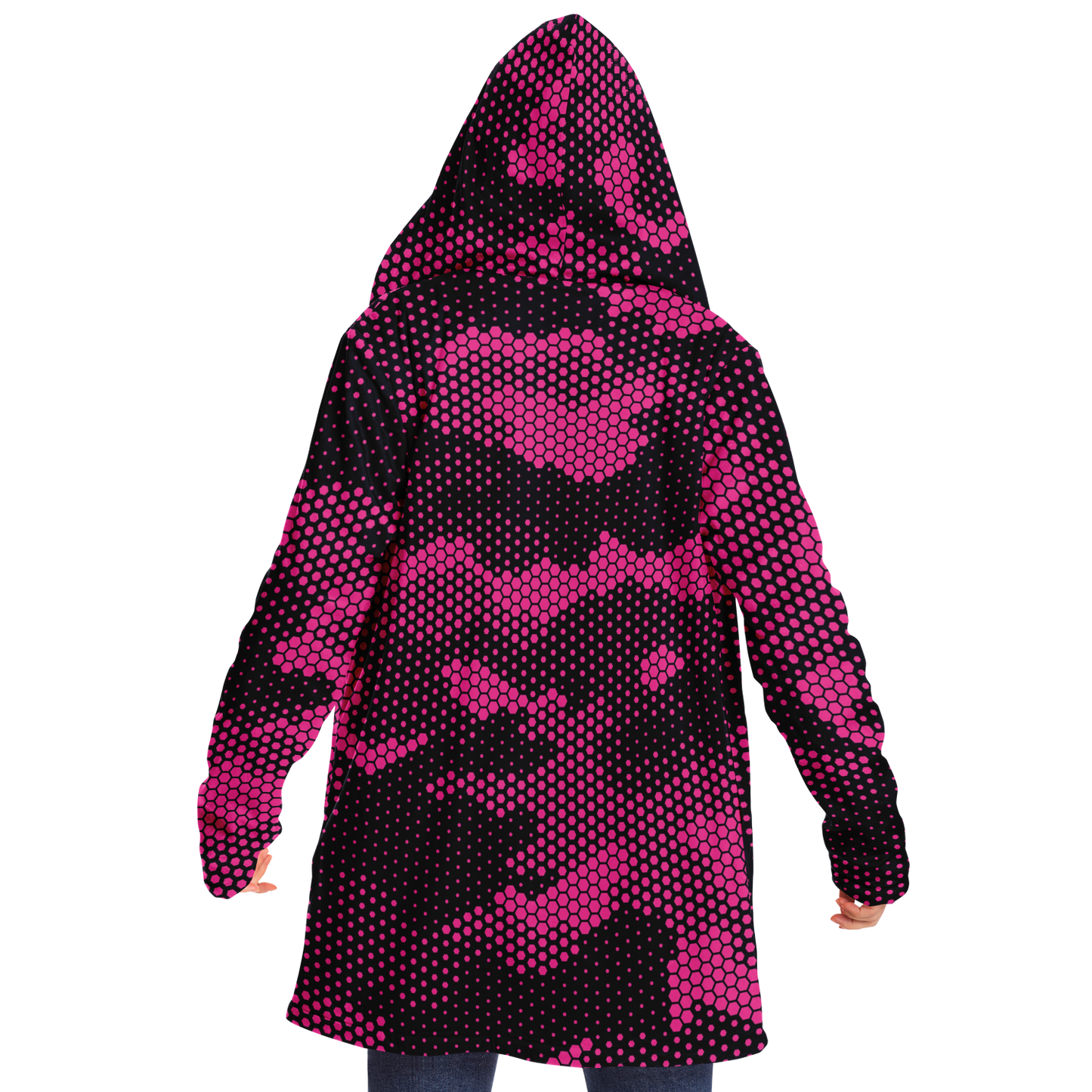 Camo Cloak | Digital Pink Camouflage | Microfleece