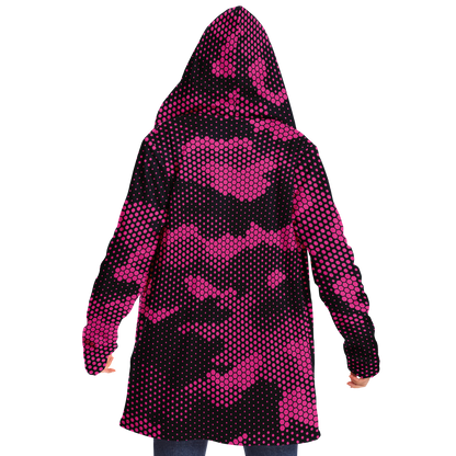 Camo Cloak | Digital Pink Camouflage | Microfleece