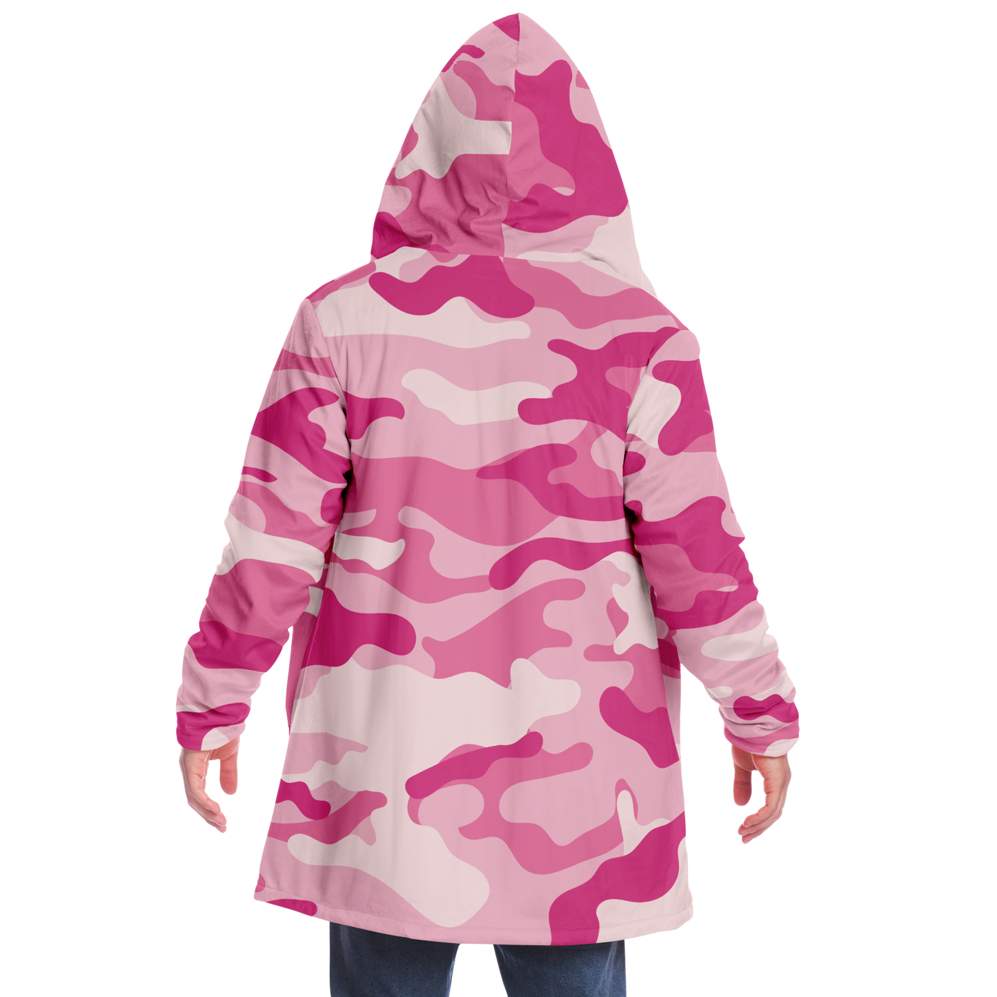 Camo Cloak | Lavender Pink Camouflage | Microfleece