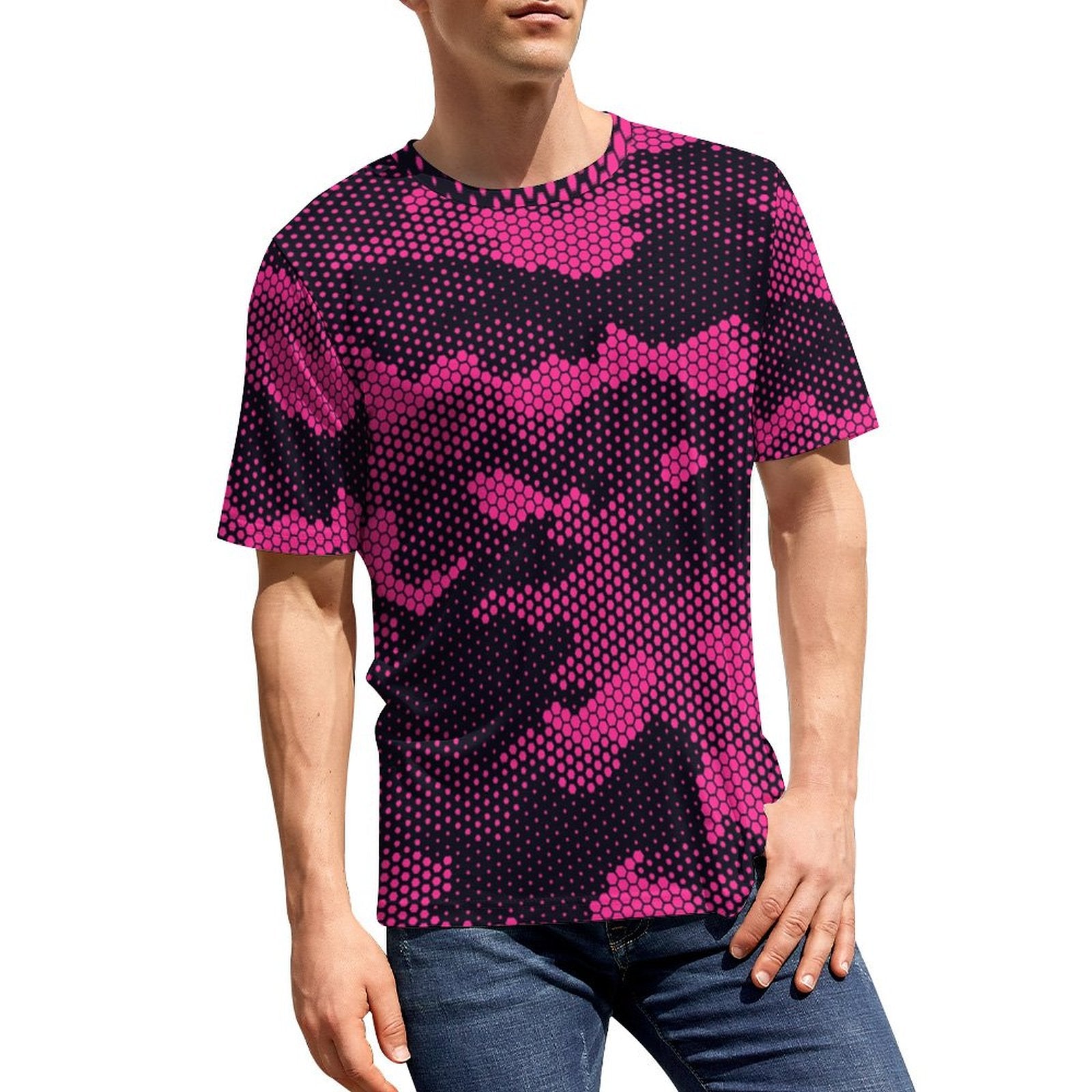 Camo Shirt | Pink Digital Camouflage T