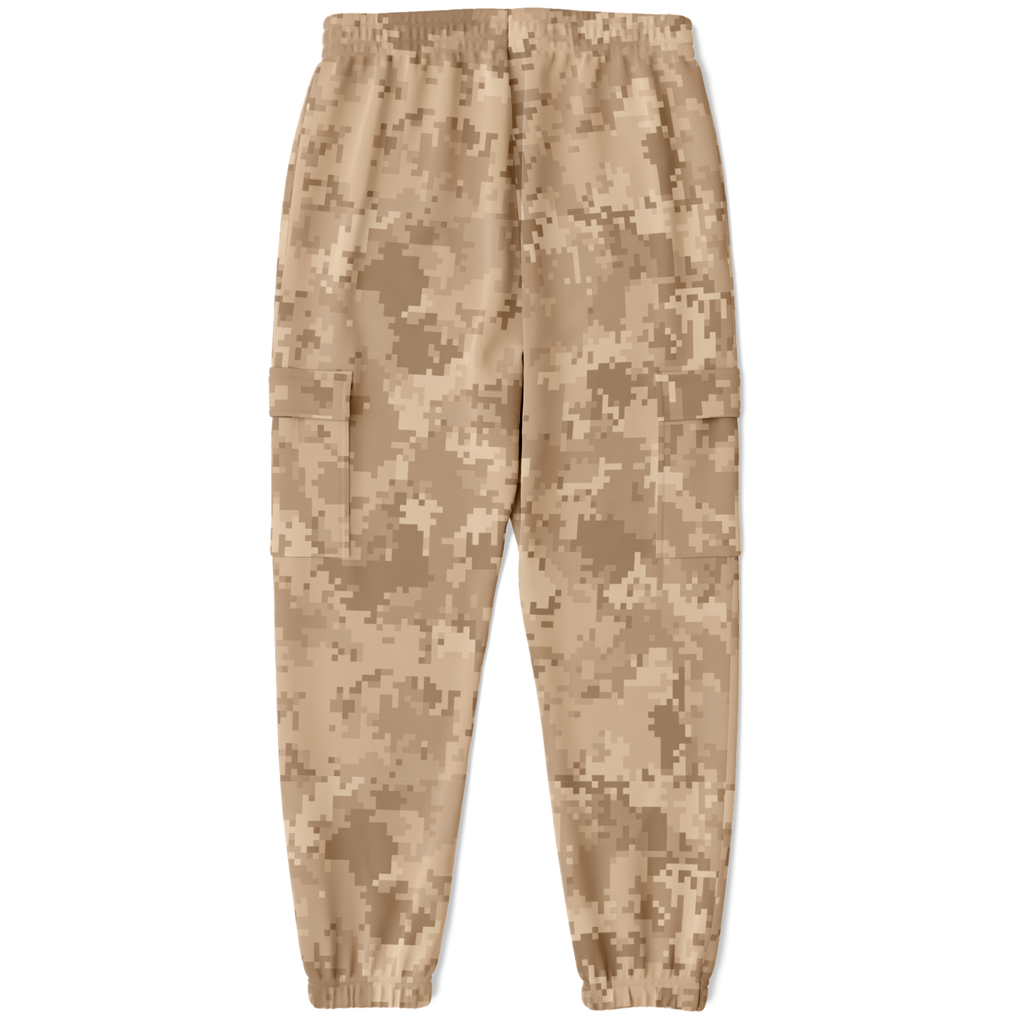 Brown Camo Cargo Pants | Pixel Camouflage | Unisex