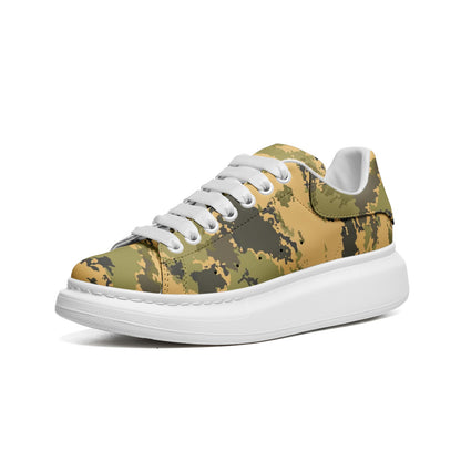 Oversized McQueen Sneakers | Desert Green Camo