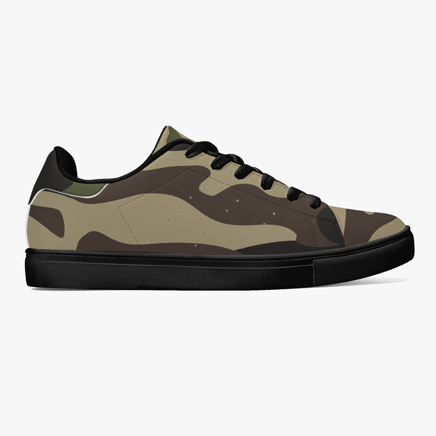 Camo Sneakers | Classic Low-Top Leather | Classic Green