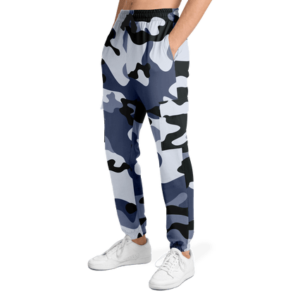 Camo Cargo Pants | Unisex | Light Blue Camouflage