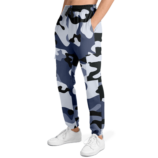 Camo Cargo Pants | Unisex | Light Blue Camouflage